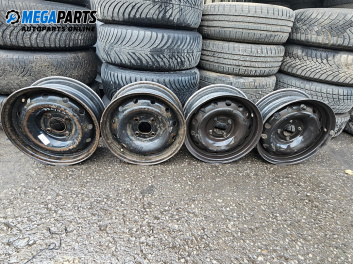 Стоманени джанти за Citroen Xsara Break (10.1997 - 03.2010) 14 цола, ширина 5.5 (Цената е за комплекта)