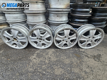 Алуминиеви джанти за Hyundai Getz Hatchback (08.2002 - ...) 15 цола, ширина 6.5 (Цената е за комплекта)