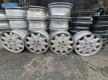 Алуминиеви джанти за Mercedes-Benz C-Class Sedan (W202) (03.1993 - 05.2000) 15 цола, ширина 6.5 (Цената е за комплекта)