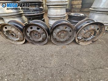 Стоманени джанти за Hyundai Accent II Hatchback (09.1999 - 11.2005) 13 цола, ширина 5 (Цената е за комплекта)