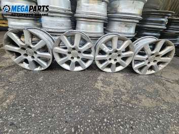 Алуминиеви джанти за Toyota Corolla Verso II (03.2004 - 04.2009) 16 цола, ширина 6.5 (Цената е за комплекта)