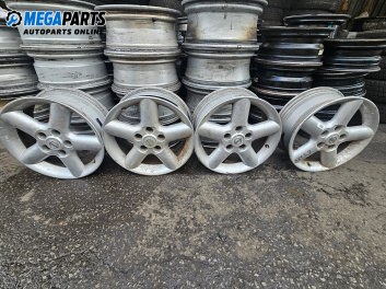 Алуминиеви джанти за Nissan X-Trail I SUV (06.2001 - 01.2013) 16 цола, ширина 6.5 (Цената е за комплекта)