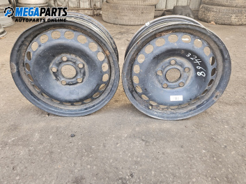 Стоманени джанти за Volkswagen Passat III Variant B5 (05.1997 - 12.2001) 15 цола, ширина 6, ET 45 (Цената е за 2 бр.)