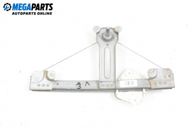 Ръчна машинка стъклоповдигач за Dacia Logan Sedan I (09.2004 - 10.2012), 4+1 вр., седан, позиция: задна, лява