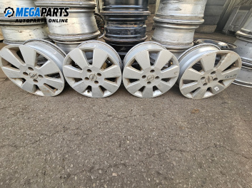 Алуминиеви джанти за Opel Meriva A Minivan (05.2003 - 05.2010) 15 цола, ширина 6, ET 43 (Цената е за комплекта)