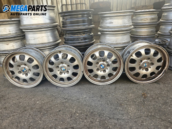 Алуминиеви джанти за BMW 3 Series E46 Sedan (02.1998 - 04.2005) 15 цола, ширина 6 (Цената е за комплекта)