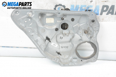 Ръчна машинка стъклоповдигач за Volkswagen Polo Hatchback IV (10.2001 - 12.2005), 4+1 вр., хечбек, позиция: задна, лява