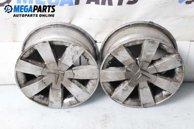 Алуминиеви джанти за Citroen C8 Minivan (10.2002 - 06.2014) 15 цола, ширина 6.5 (Цената е за 2 бр.)