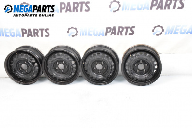 Стоманени джанти за Kia Cee'd Hatchback I (12.2006 - 12.2012) 15 цола, ширина 6 J, ET 46 (Цената е за комплекта)