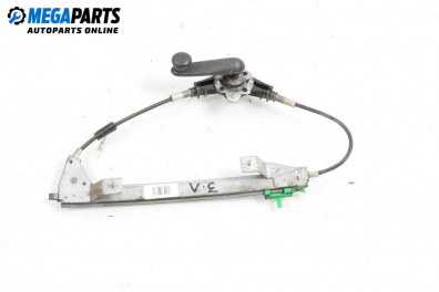 Ръчна машинка стъклоповдигач за Fiat Punto Hatchback II (09.1999 - 07.2012), 4+1 вр., хечбек, позиция: задна, лява