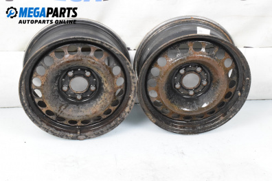 Стоманени джанти за Audi A3 Hatchback II (05.2003 - 08.2012) 16 цола, ширина 7 (Цената е за 2 бр.)