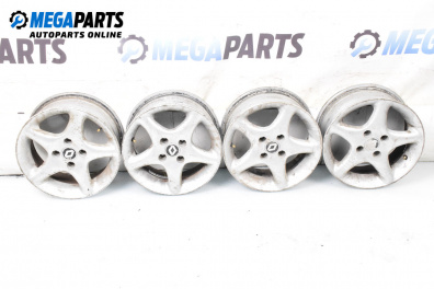 Алуминиеви джанти за Renault Megane I Coach (03.1996 - 08.2003) 14 цола, ширина 6 (Цената е за комплекта)