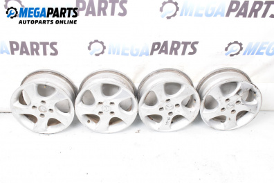 Алуминиеви джанти за Mazda 2 Hatchback I (02.2003 - 06.2007) 15 цола, ширина 6 (Цената е за комплекта)