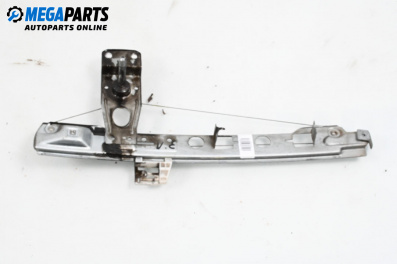 Ръчна машинка стъклоповдигач за Renault Megane II Hatchback (07.2001 - 10.2012), 4+1 вр., хечбек, позиция: задна, лява