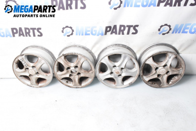 Алуминиеви джанти за Hyundai Coupe Coupe Facelift (08.1999 - 04.2002) 15 цола, ширина 6, ET 46 (Цената е за комплекта)