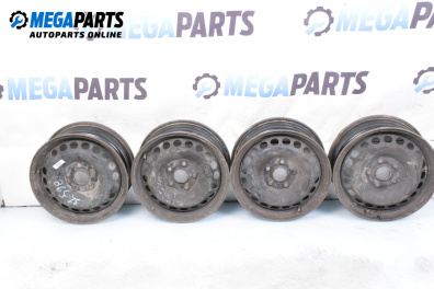 Стоманени джанти за Volkswagen Passat III Sedan B5 (08.1996 - 12.2001) 15 цола, ширина 6 (Цената е за комплекта)