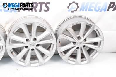 Алуминиеви джанти за Nissan Qashqai I SUV (12.2006 - 04.2014) 17 цола, ширина 7 (Цената е за комплекта)