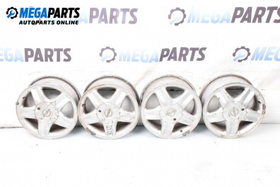 Алуминиеви джанти за Opel Vectra B Estate (11.1996 - 07.2003) 15 цола, ширина 6 (Цената е за комплекта)
