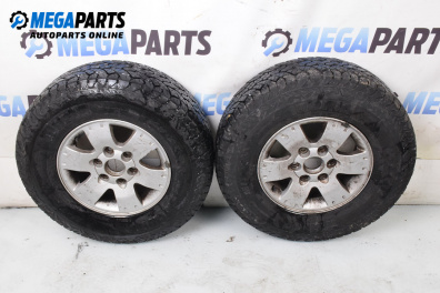 Алуминиеви джанти 275/70/16, DOT: 2719 (Цената е за комплекта)