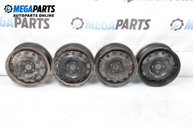 Стоманени джанти за Opel Corsa C Hatchback (09.2000 - 12.2009) 14 цола, ширина 5.5, ET 49 (Цената е за комплекта)