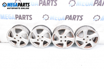 Алуминиеви джанти за Peugeot 206 CC Cabrio (09.2000 - 12.2008) 15 цола, ширина 6 (Цената е за комплекта)