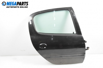 Врата за Peugeot 206 Hatchback (08.1998 - 12.2012), 4+1 вр., хечбек, позиция: задна, дясна