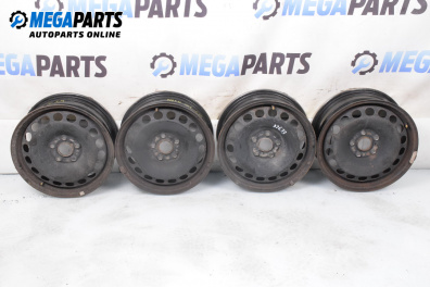 Стоманени джанти за Volkswagen Passat V Variant B6 (08.2005 - 11.2011) 16 цола, ширина 5 (Цената е за комплекта)