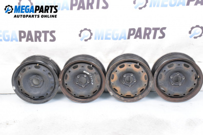 Стоманени джанти за Seat Ibiza III Hatchback (02.2002 - 11.2009) 14 цола, ширина 6 (Цената е за комплекта)