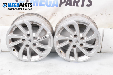 Алуминиеви джанти за Renault Megane III Hatchback (11.2008 - 12.2015) 16 цола, ширина 6.5 (Цената е за 2 бр.)