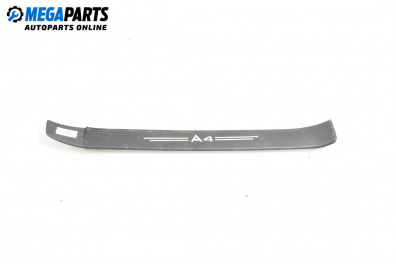 Лайсна (облицовка) на праг  за Audi A4 Sedan B6 (11.2000 - 12.2004), 4+1 вр., седан, позиция: предна, лява