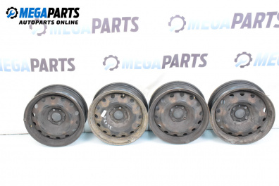 Стоманени джанти за Citroen Xsara Picasso (09.1999 - 06.2012) 15 цола, ширина 6 J (Цената е за комплекта)