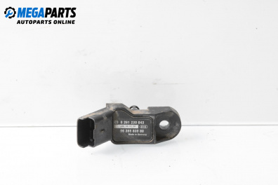 MAP сензор за Peugeot 206 Hatchback (08.1998 - 12.2012), № 0261230043