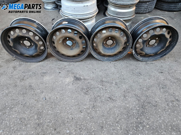 Стоманени джанти за Citroen C5 II Hatchback (08.2004 - 01.2008) 16 цола, ширина 6.5  J (Цената е за комплекта)