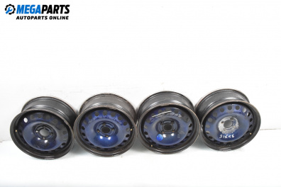 Стоманени джанти за Renault Scenic II Minivan (06.2003 - 07.2010) 16 цола, ширина 6.5  J (Цената е за комплекта)