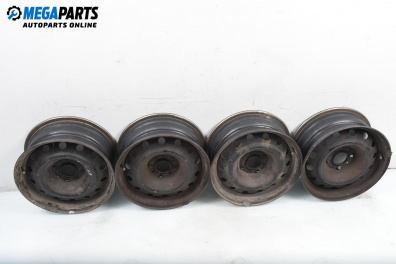 Стоманени джанти за Citroen Xsara Picasso (09.1999 - 06.2012) 15 цола, ширина 6 J (Цената е за комплекта)