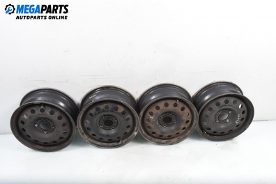 Стоманени джанти за Ford Focus I Hatchback (10.1998 - 12.2007) 15 цола, ширина 6 J (Цената е за комплекта)