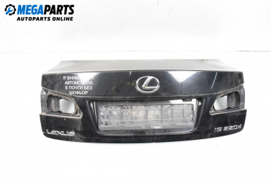Заден капак за Lexus IS II Sedan (10.2005 - 04.2013), 4+1 вр., седан, позиция: задна
