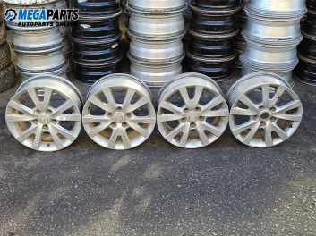 Алуминиеви джанти за Mazda 3 Hatchback I (10.2003 - 12.2009) 16 цола, ширина 6.5, ET 52.5 (Цената е за комплекта)