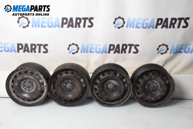 Стоманени джанти за Lancia Lybra Sedan (07.1999 - 10.2005) 15 цола, ширина 6 (Цената е за комплекта)