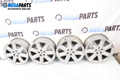 Алуминиеви джанти за Renault Vel Satis Hatchback (06.2002 - 07.2009) 16 цола, ширина 7.5 J (Цената е за комплекта)