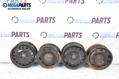 Стоманени джанти за Seat Toledo II Sedan (10.1998 - 05.2006) 16 цола, ширина 5 (Цената е за комплекта)