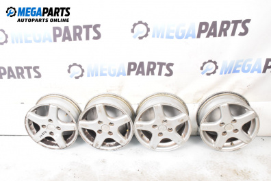 Алуминиеви джанти за Mazda 2 Hatchback I (02.2003 - 06.2007) 14 цола, ширина 5.5 (Цената е за комплекта)