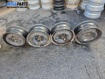 Стоманени джанти за Ford Galaxy Minivan II (05.2006 - 06.2016) 16 цола, ширина 6 (Цената е за комплекта)