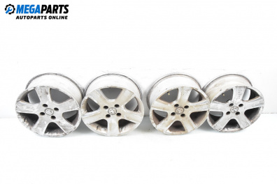 Алуминиеви джанти за Peugeot 307 Hatchback (08.2000 - 12.2012) 16 цола, ширина 6.5  J (Цената е за комплекта)