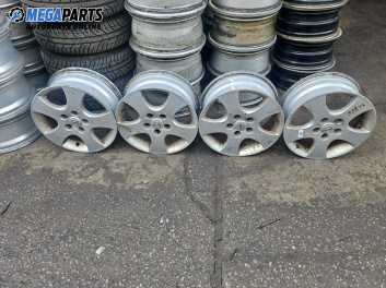 Алуминиеви джанти за Nissan Primera Sedan III (01.2002 - 06.2007) 16 цола, ширина 6.5, ET 40 (Цената е за комплекта)