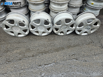 Алуминиеви джанти за Peugeot 607 Sedan (01.2000 - 07.2010) 17 цола, ширина 7.5, ET 45 (Цената е за комплекта)