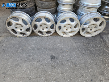 Алуминиеви джанти за Peugeot 406 Break (10.1996 - 10.2004) 15 цола, ширина 6 J (Цената е за комплекта)