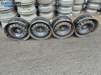 Стоманени джанти за Fiat Bravo II Hatchback (11.2006 - 06.2014) 16 цола, ширина 7, ET 31 (Цената е за комплекта)