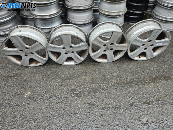 Алуминиеви джанти за Peugeot 307 Break (03.2002 - 12.2009) 16 цола, ширина 5.5 (Цената е за комплекта)