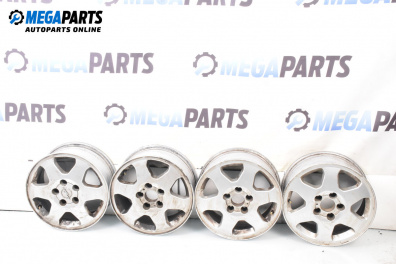Алуминиеви джанти за Opel Zafira A Minivan (04.1999 - 06.2005) 15 цола, ширина 6 (Цената е за комплекта)